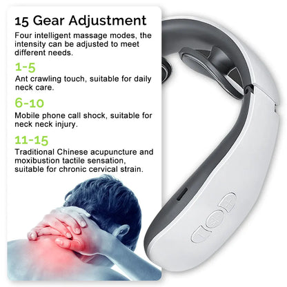 Electric Neck and Shoulder Pulse Massager